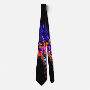 "'70 s Lava Lamp #2" / Orange-Blue  Slips
