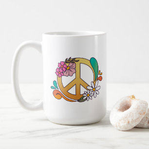 70:s Retro-Fredstecken 15 oz Mugg