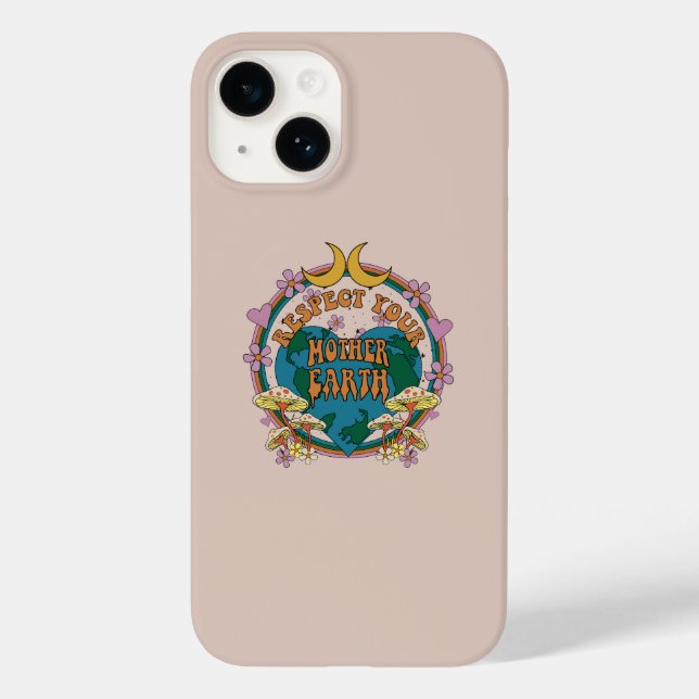 70:s Retro Mor Earth Graphic (Baksida)