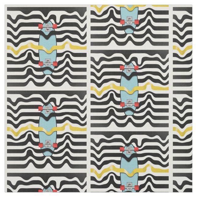 70:s skateboard tyg (Provkarta)