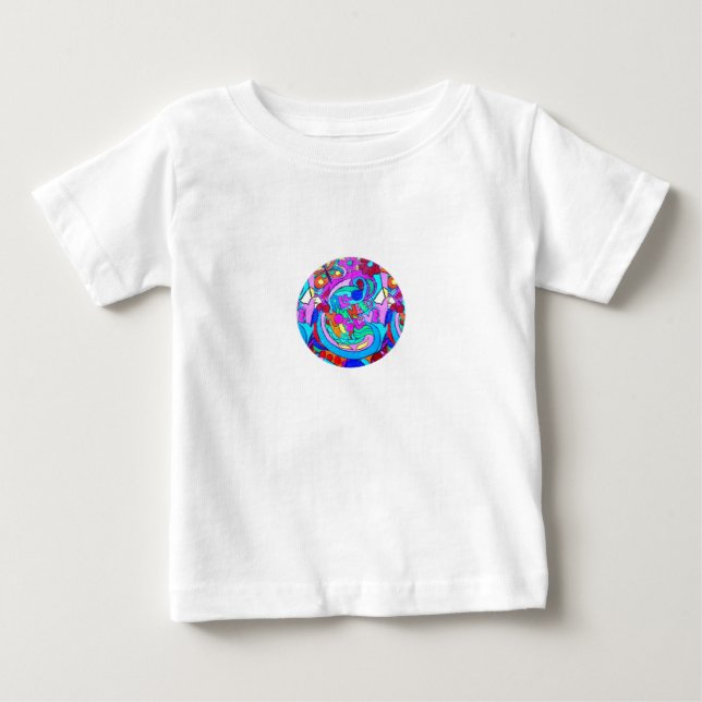 70:s yngla kärlek t-shirt (Framsida)