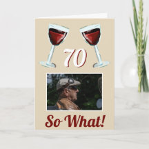 70 Så vad Motiverande Rött Vin 70-årsdag