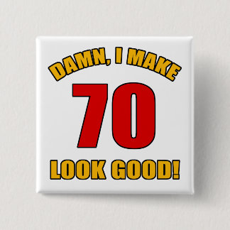 70 Ser Bra ut! Knapp