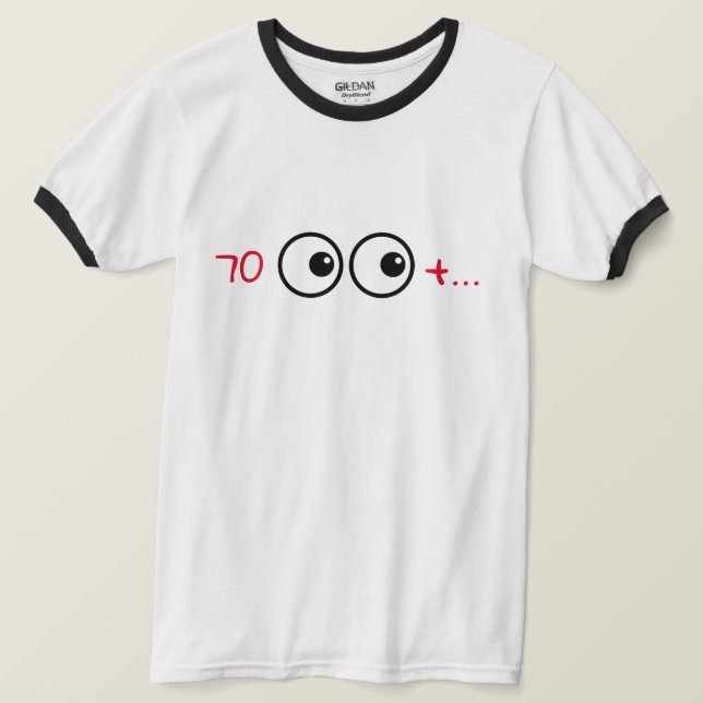 70+ T SHIRT (Design framsida)