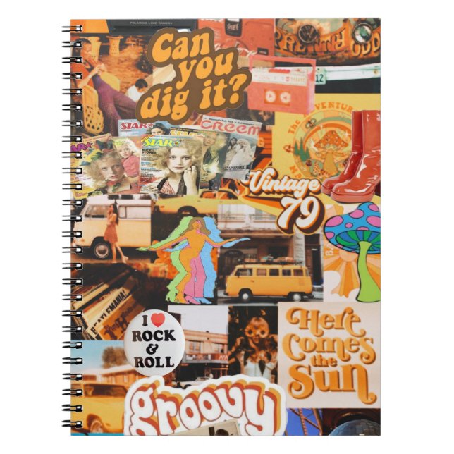 70-tal anteckningsbok (Framsidan)