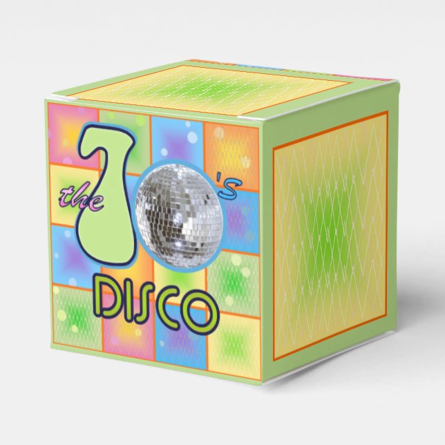 70-tal Disco Presentaskar (Framsidan Sidan)