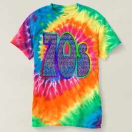 70-tal fångar - för att formulera Tie-färg! T Shirt