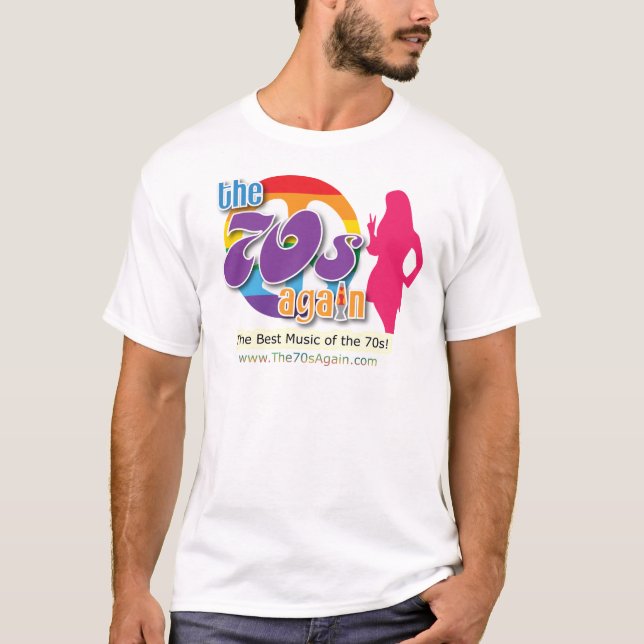 70-tal igen - BEMANNA den grundläggande T-tröja T-shirt (Framsida)