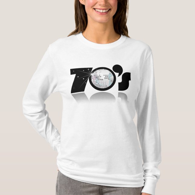 70-tal tee shirt (Framsida)