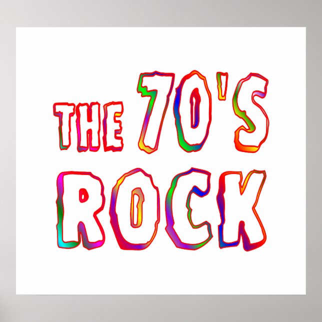 70-talet Sten Poster (Framsidan)