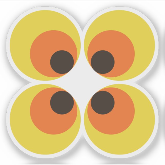 70-talet Tapet Klistermärken (Framsida)