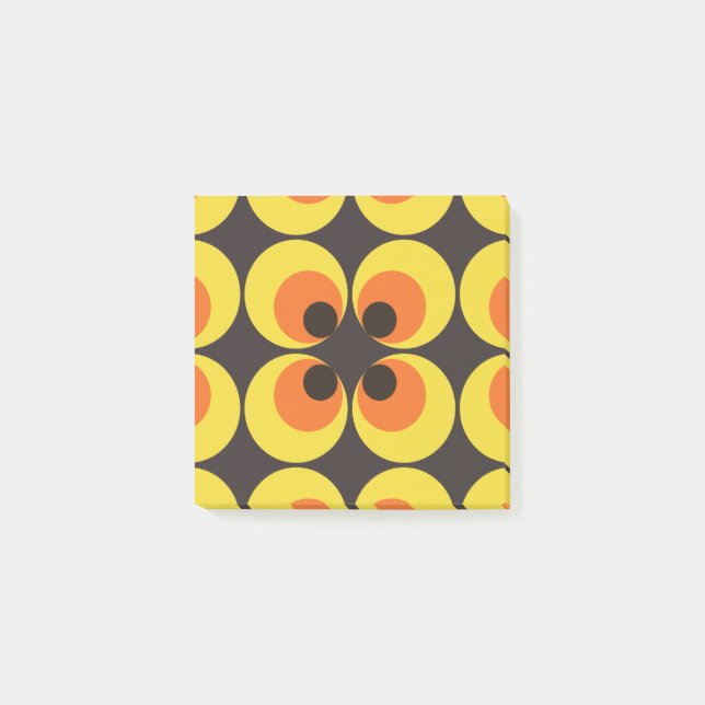 70-talet Tapet Post-it Block (Framsida)