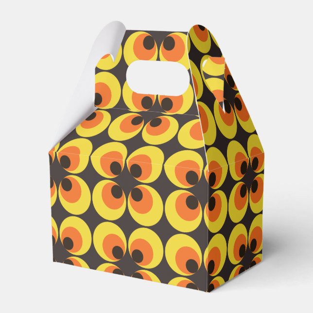 70-talet Tapet Presentaskar (Framsidan Sidan)