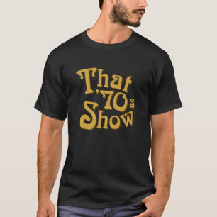 70-talet visar mjuk passning t shirt