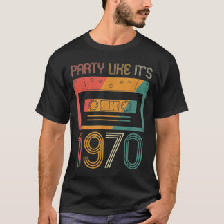 70-talets 1970-tal Party, som 1970-talets T Shirt