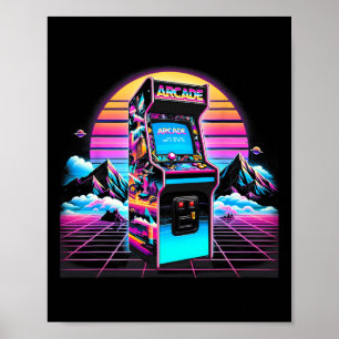 70-talets 90-sekunders gammalt SC-spel för återsän Poster
