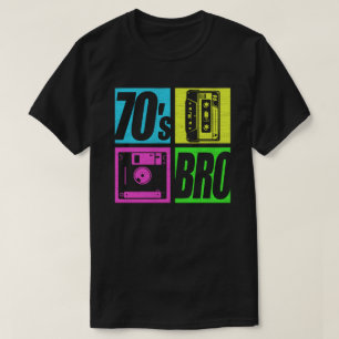 70-talets Bro 1970-tal Mode 70-årsjubileum Temapar T Shirt