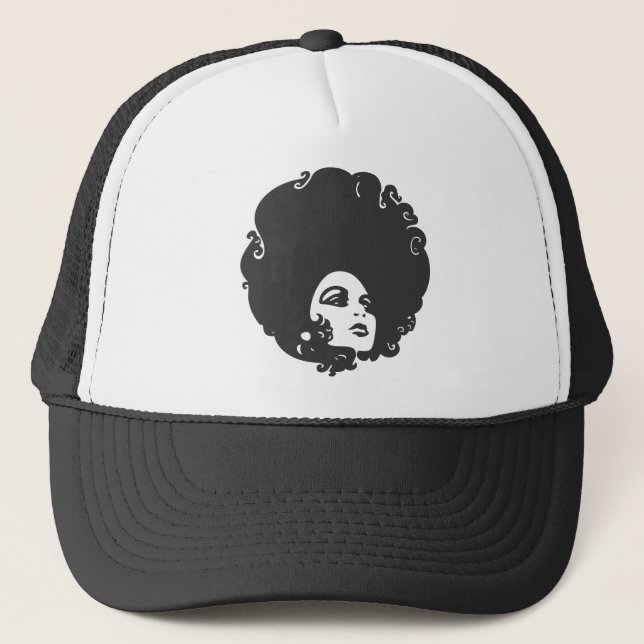 70-talets Chick Truckerkeps (Framsida)