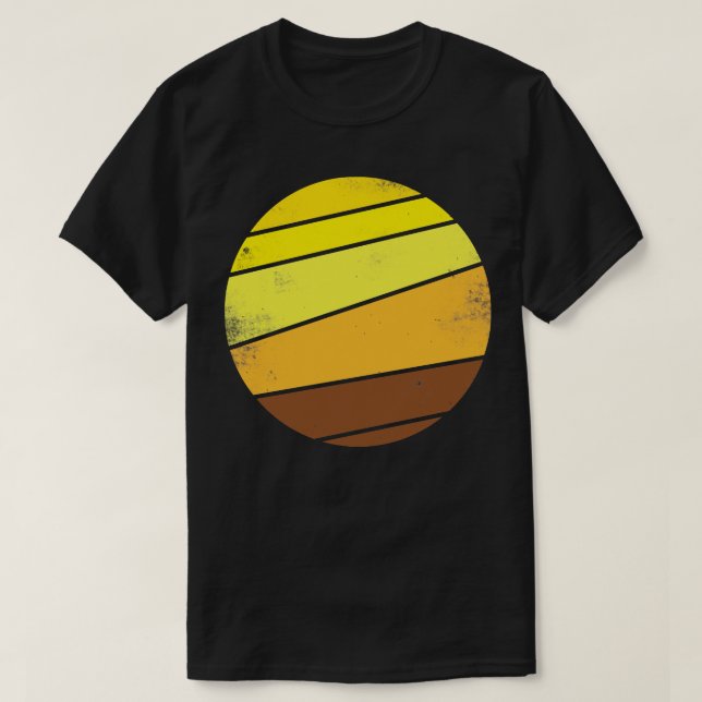 70-talets Desert Sol T Shirt (Design framsida)