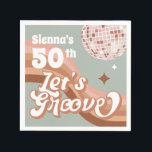 70-talets Disco Party Napkins Pappersservett<br><div class="desc">Kan anpassas efter dina behov i kostym. // Tittar för matchande eller kompletterande artiklar? Annat papper från den uppsättning som finns tillgänglig i avsnittet "samlingar" i min butik. // Behöver du hjälp med att anpassa din design? Har andra idéer? Kontakta mig gärna (Zoe) direkt.</div>