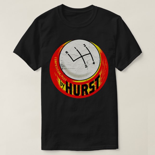 70-talets Hurst-växlingsdesign  T Shirt (Design framsida)