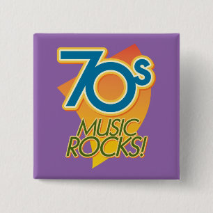 70-talets Music Sten! Knapp