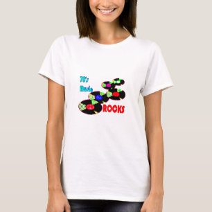 70-talets musik rockar t shirt