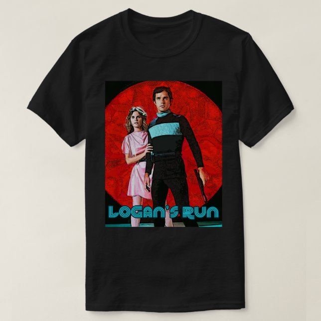 70-talets scifi-TV-serie T Shirt (Design framsida)