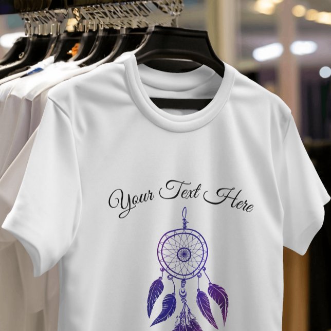 70-talets skräddarsydda offert för lila-drömmaren t shirt (Skapare uppladdad)