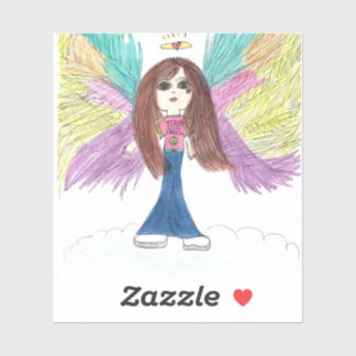 70-talets teamängel klistermärken