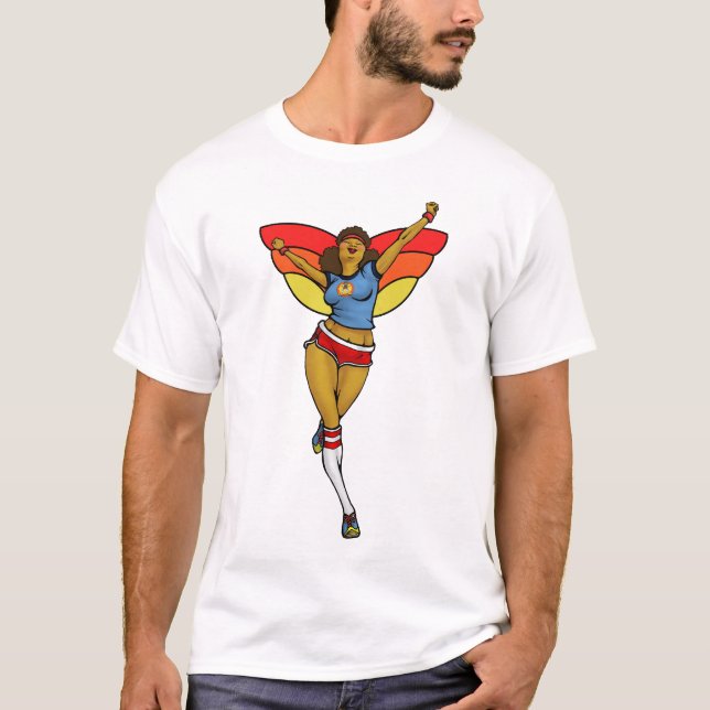 70-talgenomkörareängel t shirt (Framsida)