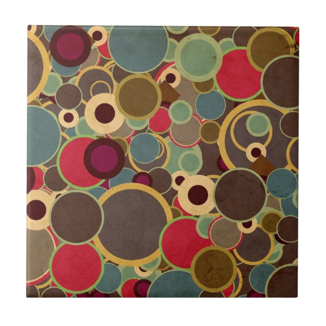 70-talKONSTDESIGN Kakelplatta (Framsidan)