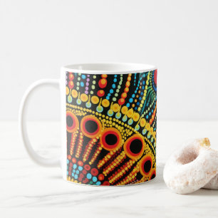 70-tals 60-tals Psykedelisk Hippie Retro Hip Kaffemugg