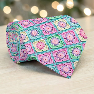 70-tals Granny Square Virkad slips