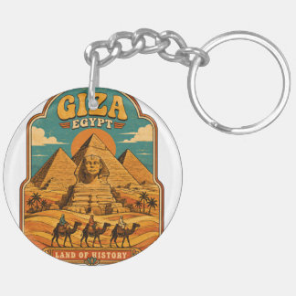 70-tals Groovy Stora pyramiderna i Giza