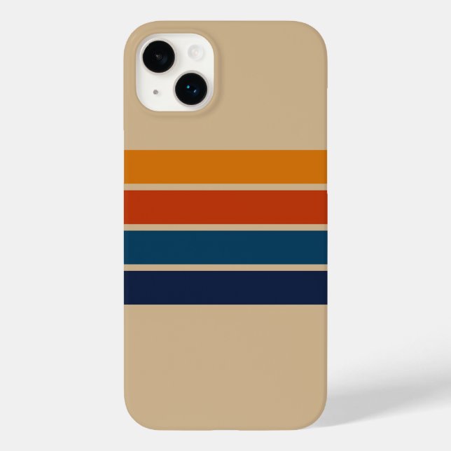 70-tals Retro iPhone 14 Plus-fodral (Baksida)