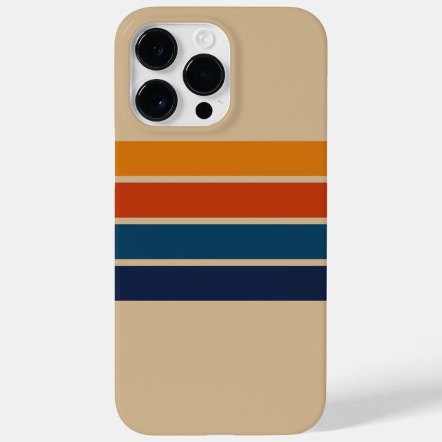70-tals Retro iPhone 14 Pro Max-fodral (Baksida)