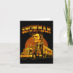 70-tals Retro Snömannen Lastbil 1970-tal Vintage G Kort