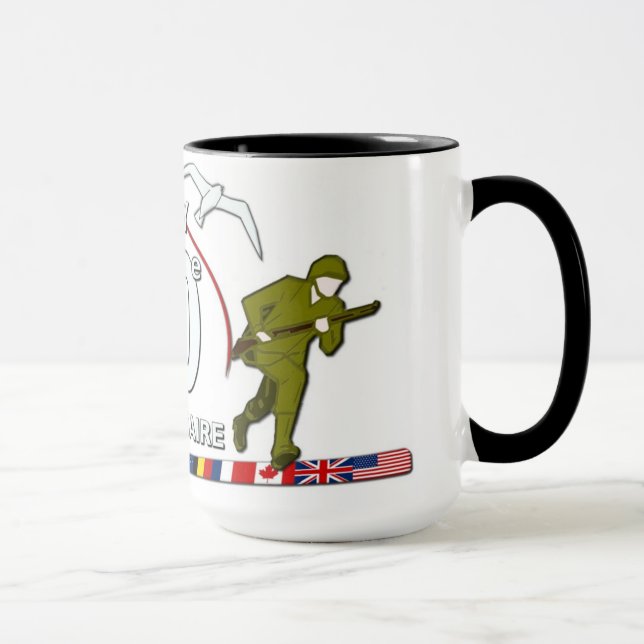 70ème anniversaire du D-Day Mugg (Höger)