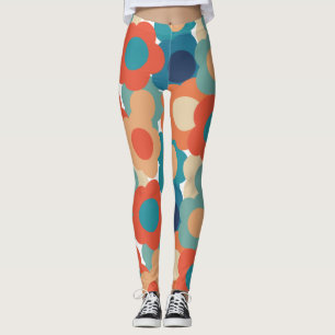 70s Blommor Leggings