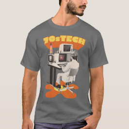 70S-DATORER FÖR RETRO-TECH T SHIRT