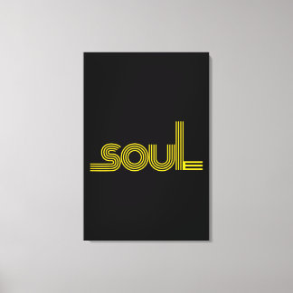 70s Funk Afro Soul Boogie Dance Love Train Canvastryck