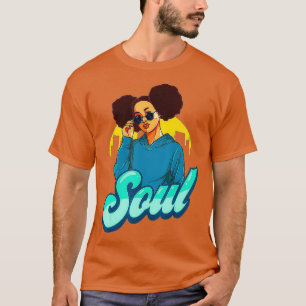 70S Funk Soul Shirt Vintage Disco Retro Afro T
