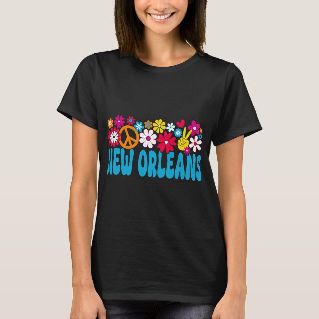 70s New Orleans  T Shirt (Framsida)