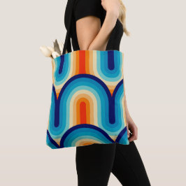 70s Rainbow Curves Tygkasse