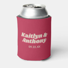 70's Retro Groovy Viva Magenta Bröllop