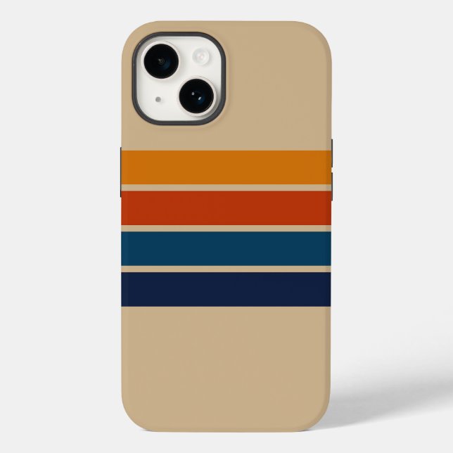 70s Retro iPhone 14 Case (Baksida)