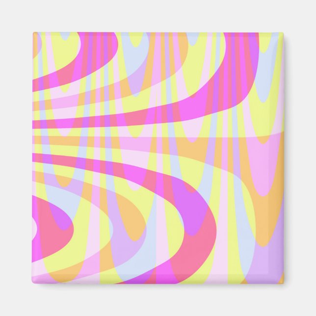 70's Swirls Magnet (Framsidan)