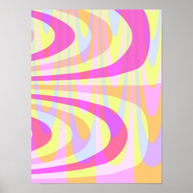 70's Swirls Poster (Framsidan)