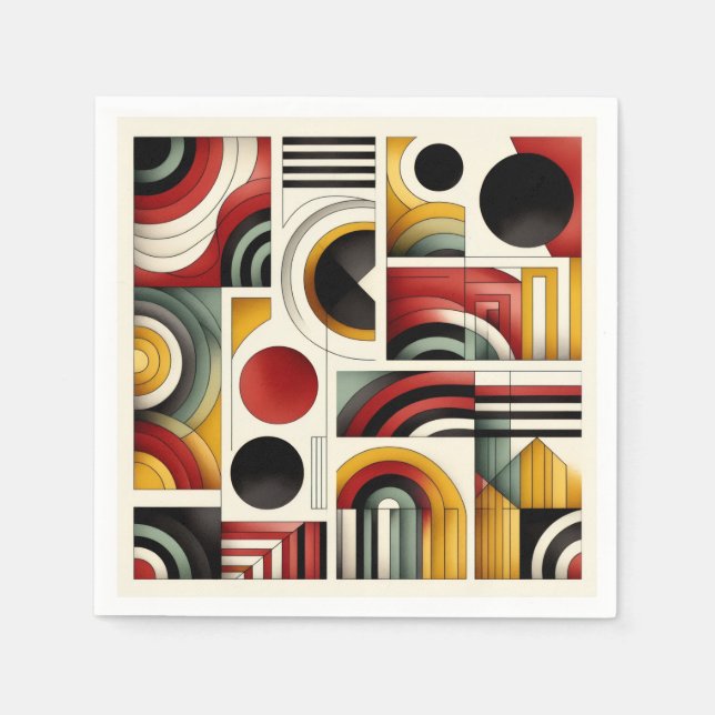 70s Urban Flow Pappersservett (Framsidan)